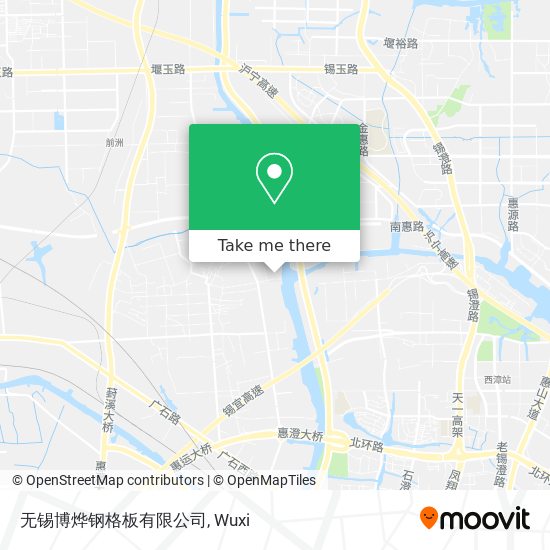 无锡博烨钢格板有限公司 map