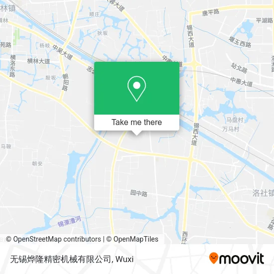无锡烨隆精密机械有限公司 map