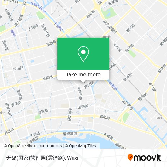 无锡(国家)软件园(震泽路) map