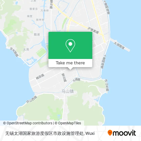 无锡太湖国家旅游度假区市政设施管理处 map