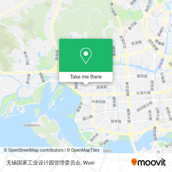 无锡国家工业设计园管理委员会 map