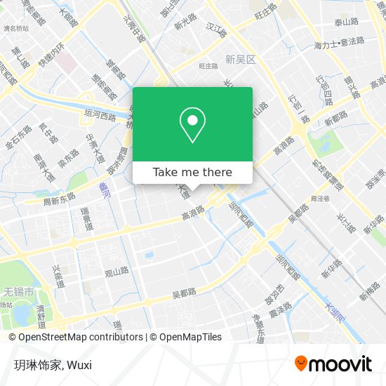 玥琳饰家 map