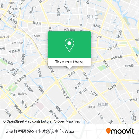 无锡虹桥医院-24小时急诊中心 map