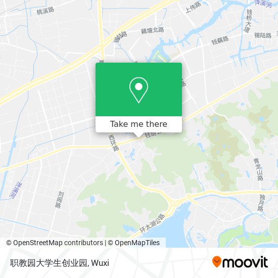 职教园大学生创业园 map