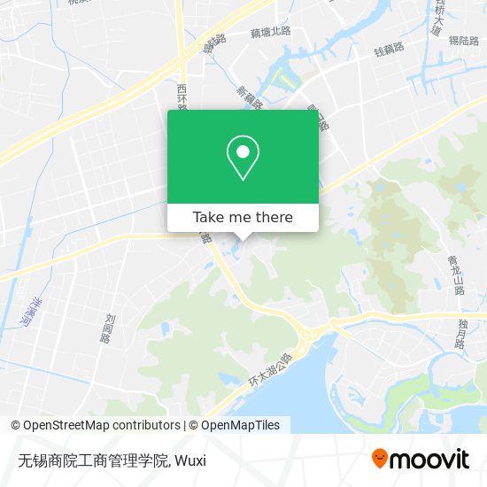 无锡商院工商管理学院 map