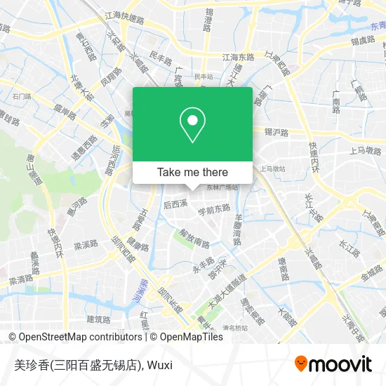 美珍香(三阳百盛无锡店) map