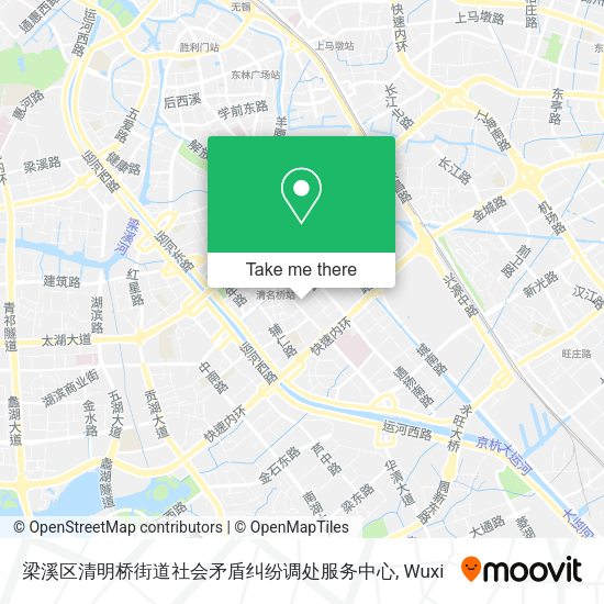 梁溪区清明桥街道社会矛盾纠纷调处服务中心 map