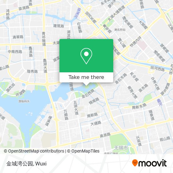金城湾公园 map