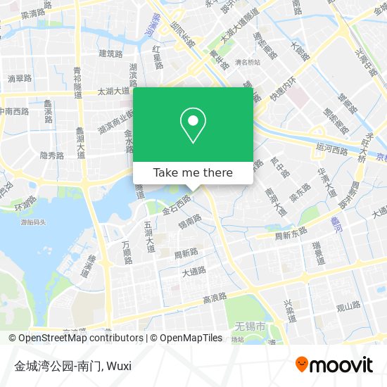 金城湾公园-南门 map
