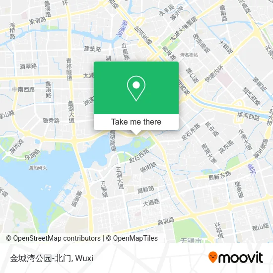 金城湾公园-北门 map