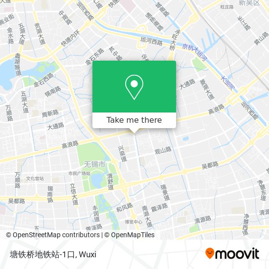 塘铁桥地铁站-1口 map