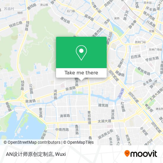 AN设计师原创定制店 map