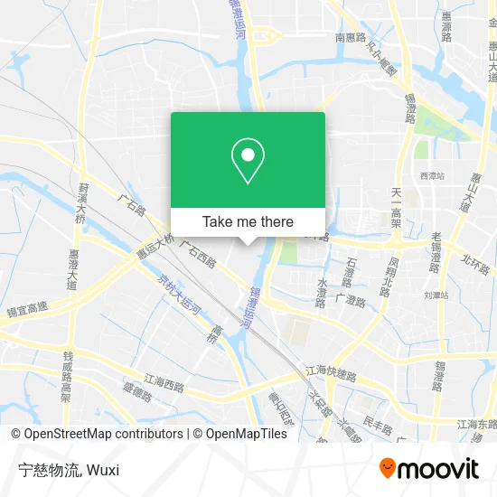 宁慈物流 map
