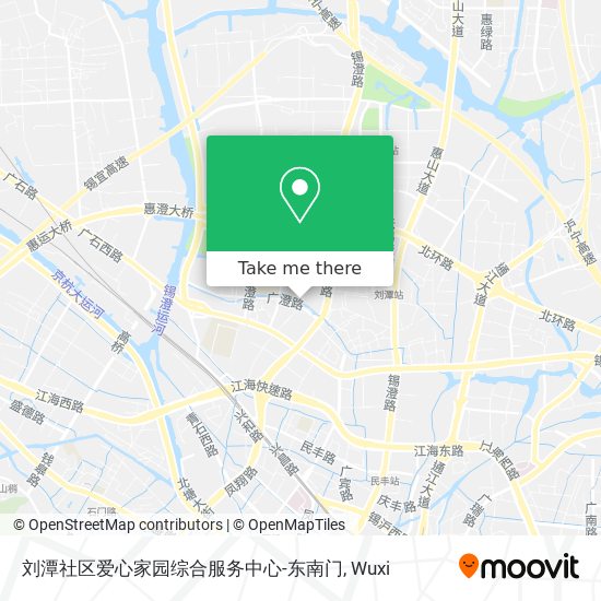 刘潭社区爱心家园综合服务中心-东南门 map