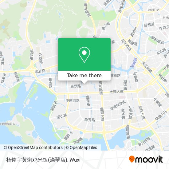 杨铭宇黄焖鸡米饭(滴翠店) map