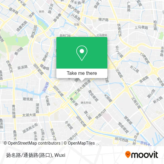 扬名路/通扬路(路口) map