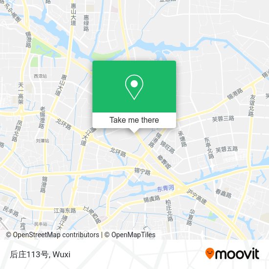 后庄113号 map