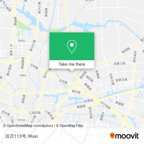 后庄113号 map