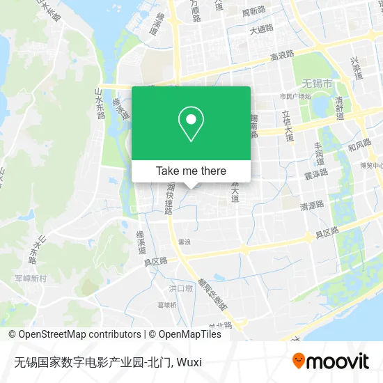 无锡国家数字电影产业园-北门 map