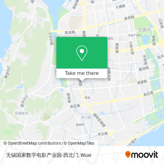 无锡国家数字电影产业园-西北门 map