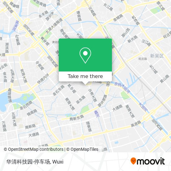华清科技园-停车场 map