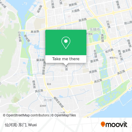 仙河苑-东门 map