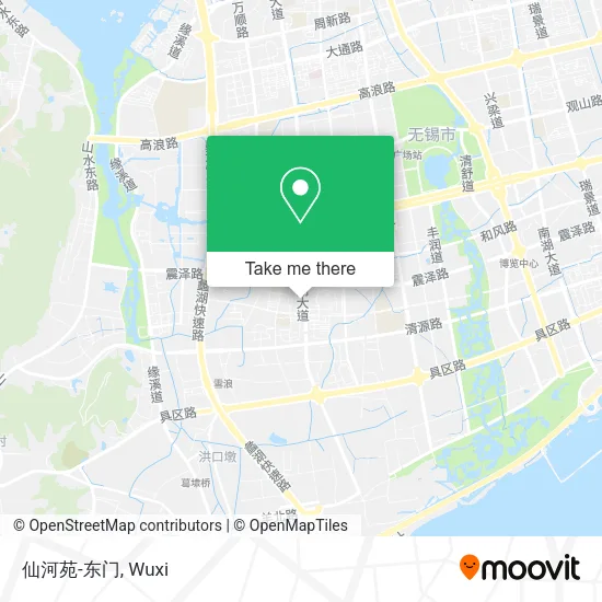 仙河苑-东门 map