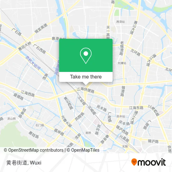 黄巷街道 map