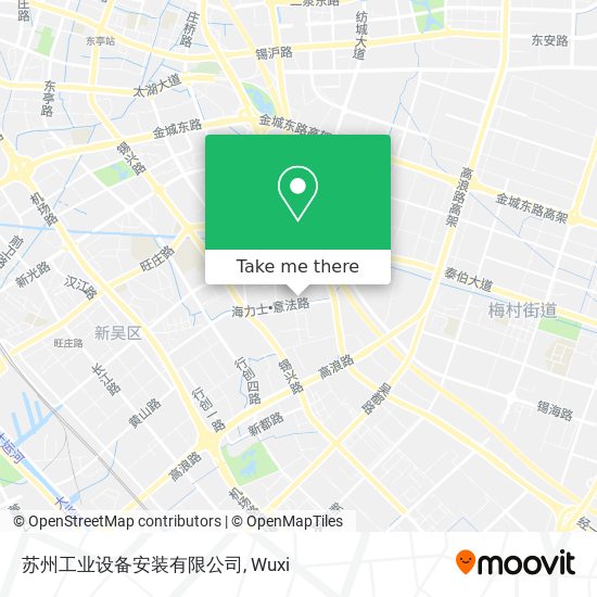 苏州工业设备安装有限公司 map