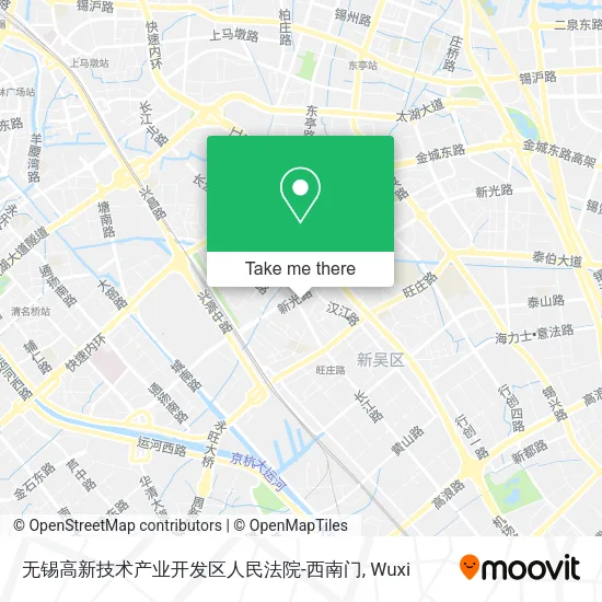 无锡高新技术产业开发区人民法院-西南门 map