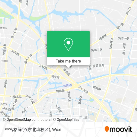中宫格练字(东北塘校区) map