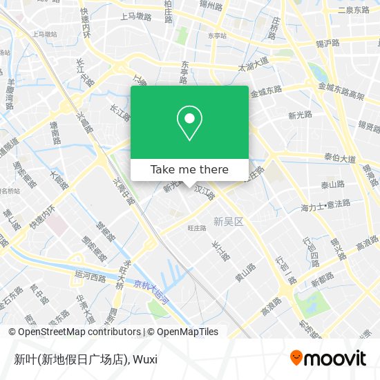 新叶(新地假日广场店) map