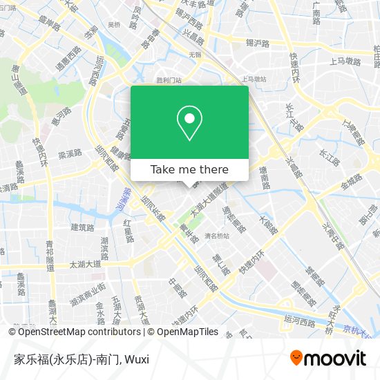 家乐福(永乐店)-南门 map