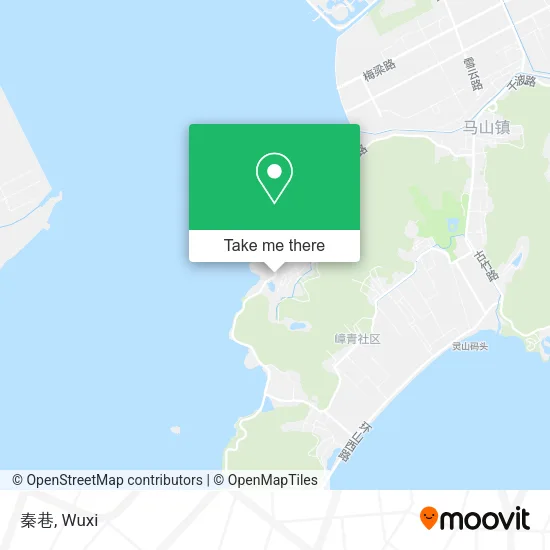 秦巷 map