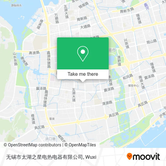 无锡市太湖之星电热电器有限公司 map