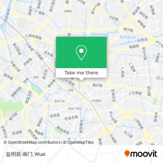 益明苑-南门 map