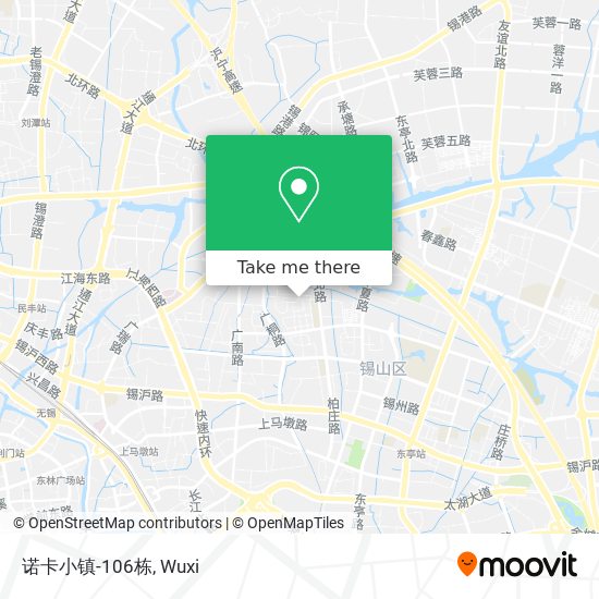 诺卡小镇-106栋 map