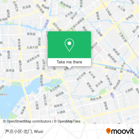 芦庄小区-北门 map
