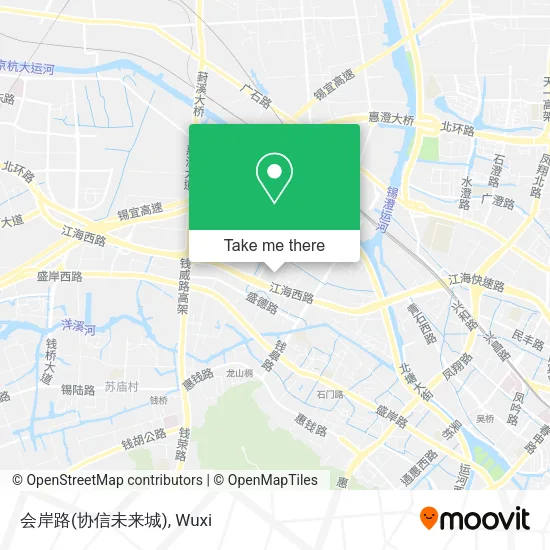 会岸路(协信未来城) map