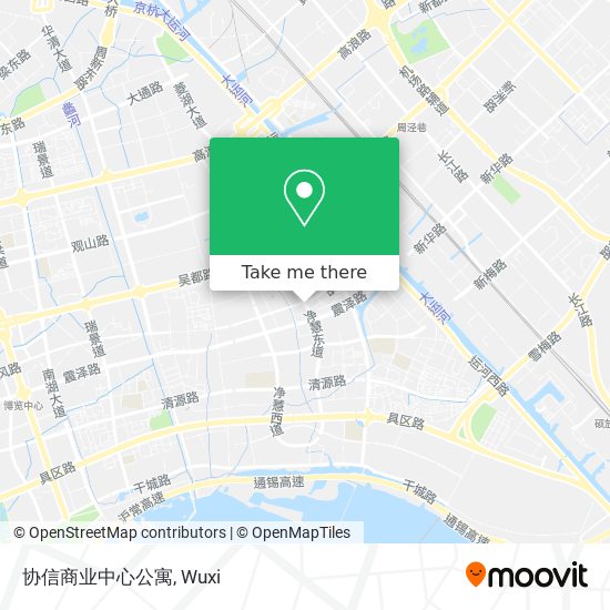 协信商业中心公寓 map