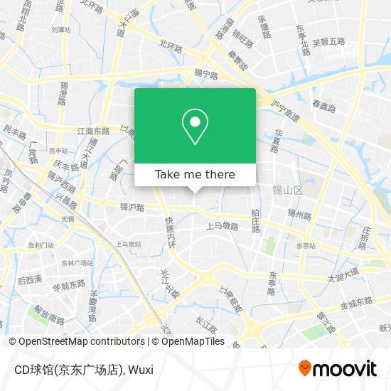 CD球馆(京东广场店) map