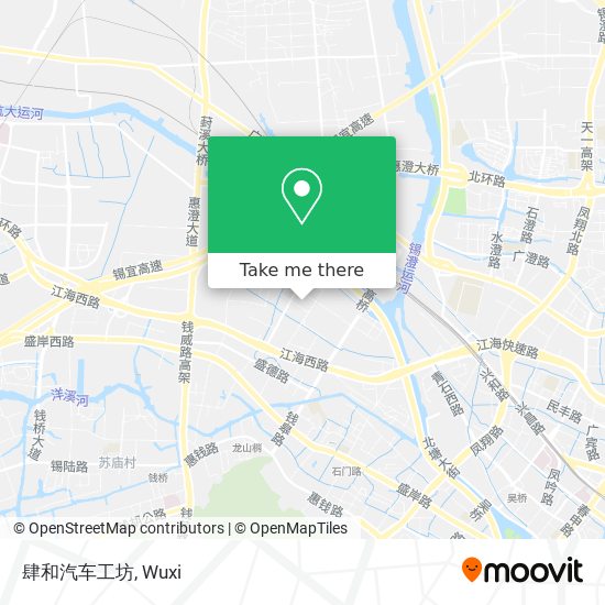 肆和汽车工坊 map