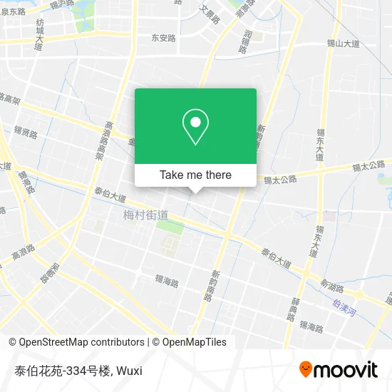 泰伯花苑-334号楼 map