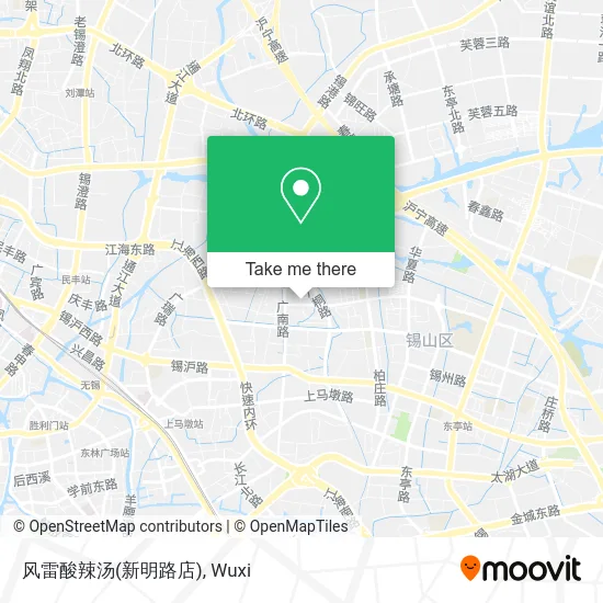 风雷酸辣汤(新明路店) map
