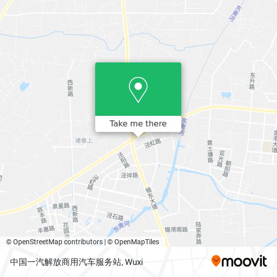 中国一汽解放商用汽车服务站 map