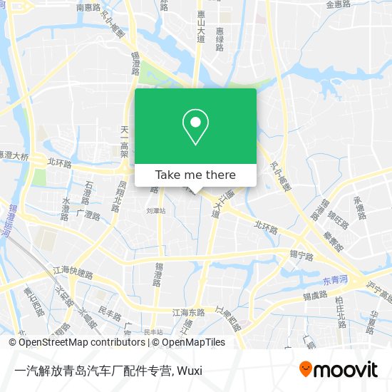 一汽解放青岛汽车厂配件专营 map