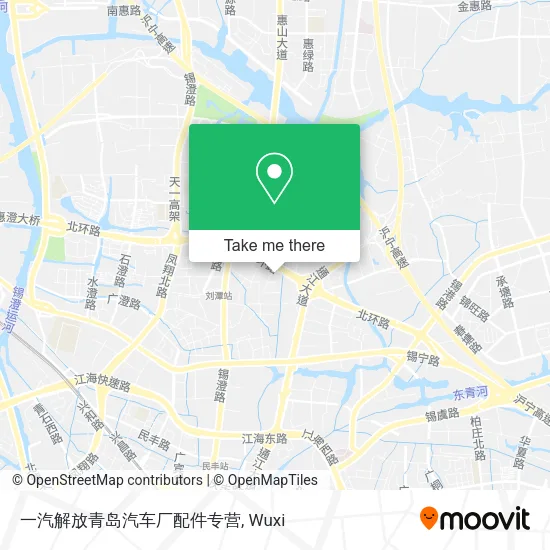 一汽解放青岛汽车厂配件专营 map