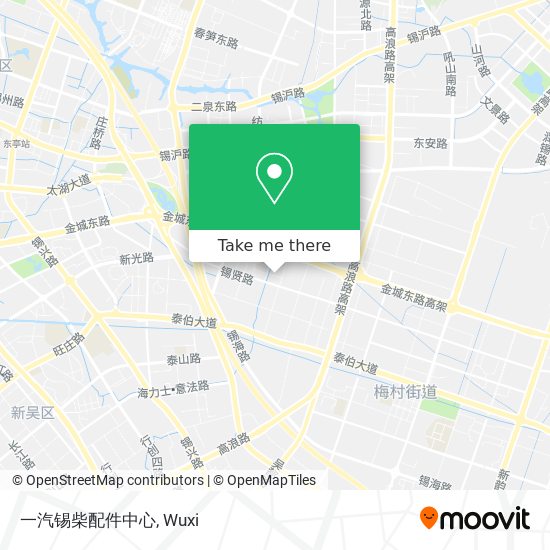 一汽锡柴配件中心 map