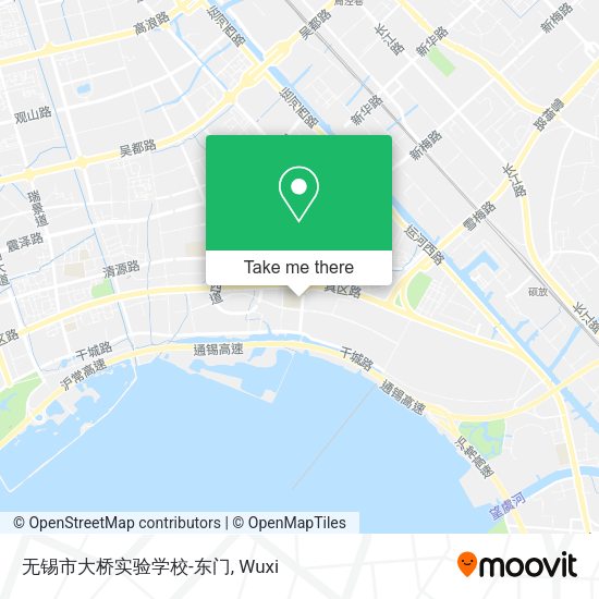 无锡市大桥实验学校-东门 map