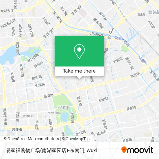 易家福购物广场(南湖家园店)-东南门 map